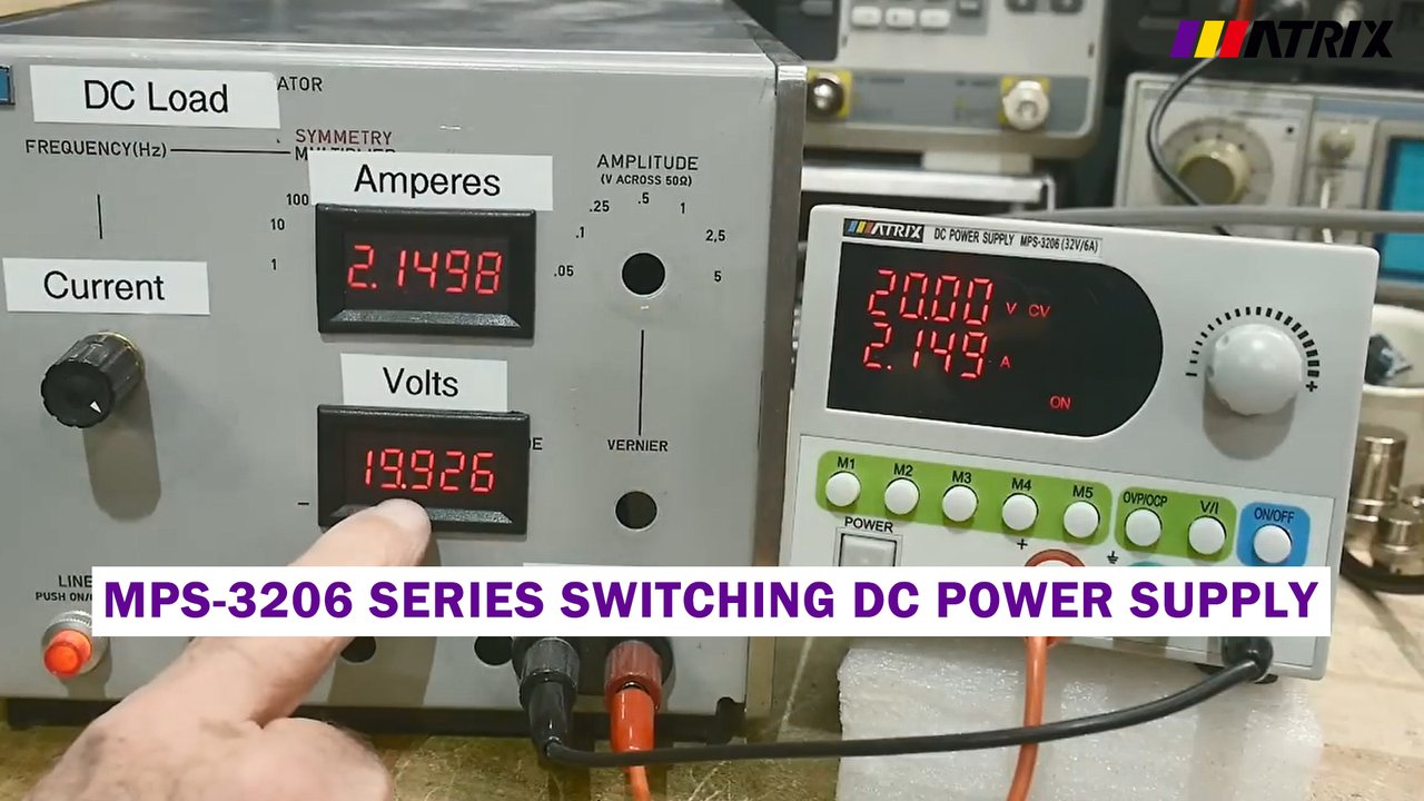 MATRIX MPS-3206 Series Switching DC Power Supplies