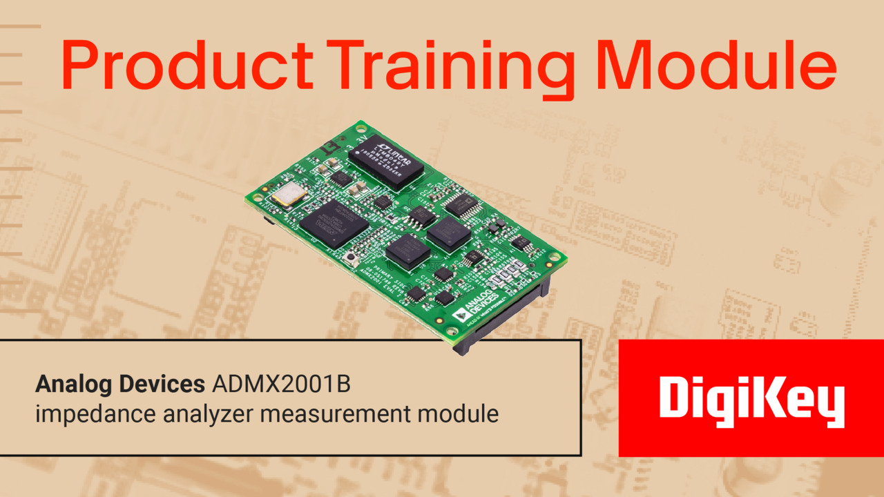 Analog Devices – ADMX2001B High Performance Impedance Analyzer Measurement Module – PTM | DigiKey