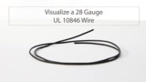 Visualize Tensility's 28 Gauge UL 10846 Wire Visualize Tensility's 28 Gauge UL 10846 Wire