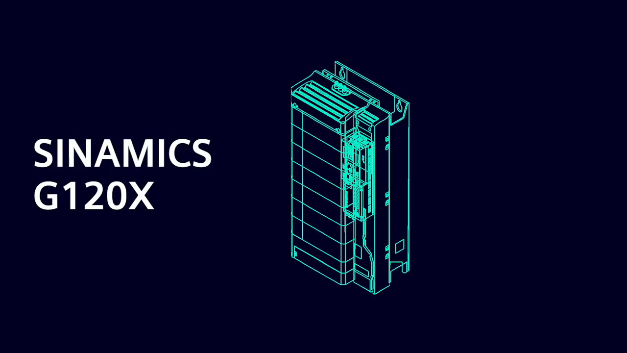 SINAMICS G120X infrastructure drive for pumps, fans, compressors – 6-minute technical introduction