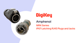 MRK Series IP67 Latching RJ45 Plugs and Jacks from Amphenol PIO | DigiKey MRK Series IP67 Latching RJ45 Plugs and Jacks from Amphenol PIO | DigiKey