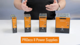 PROeco II Power Supplies – reliable and optimized for space-constrained applications PROeco II Power Supplies – reliable and optimized for space-constrained applications