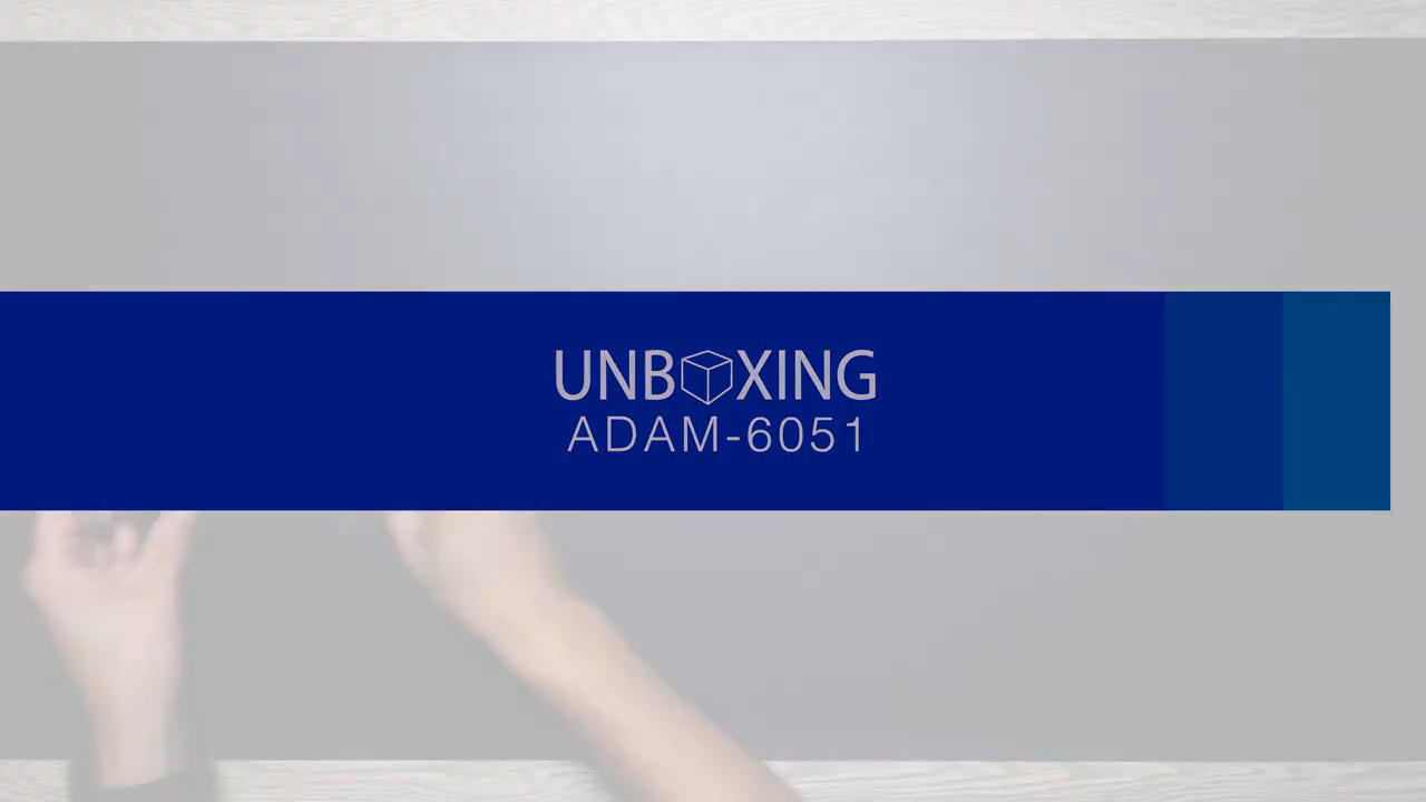 Unboxing the ADAM-6051-D Ethernet Digital Input Module