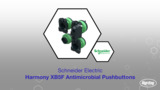 Schneider Electric - Harmony XB5F Antimicrobial Pushbuttons | Datasheet Preview Schneider Electric - Harmony XB5F Antimicrobial Pushbuttons | Datasheet Preview