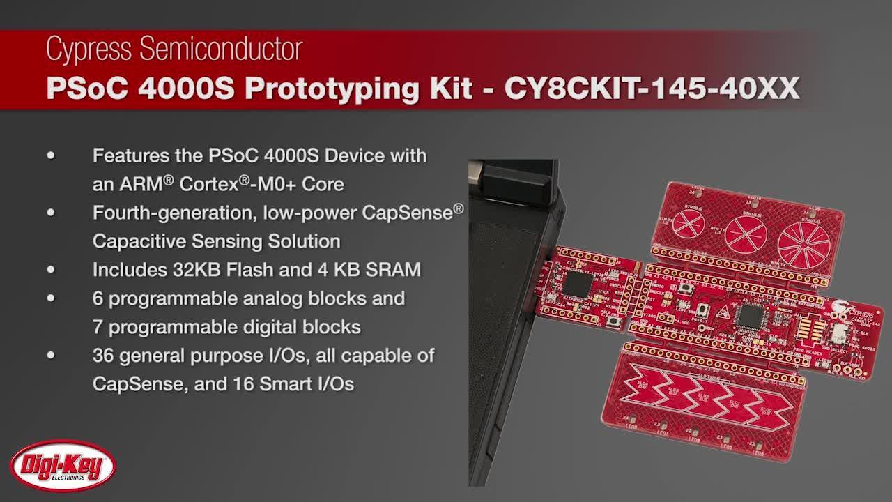 Infineon Technologies PSoC® 4000S CapSense Prototyping Kit | DigiKey Daily