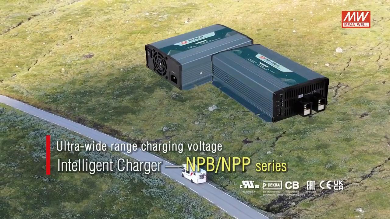 Ultra-wide range Industrial grade charger—NPB/NPP series