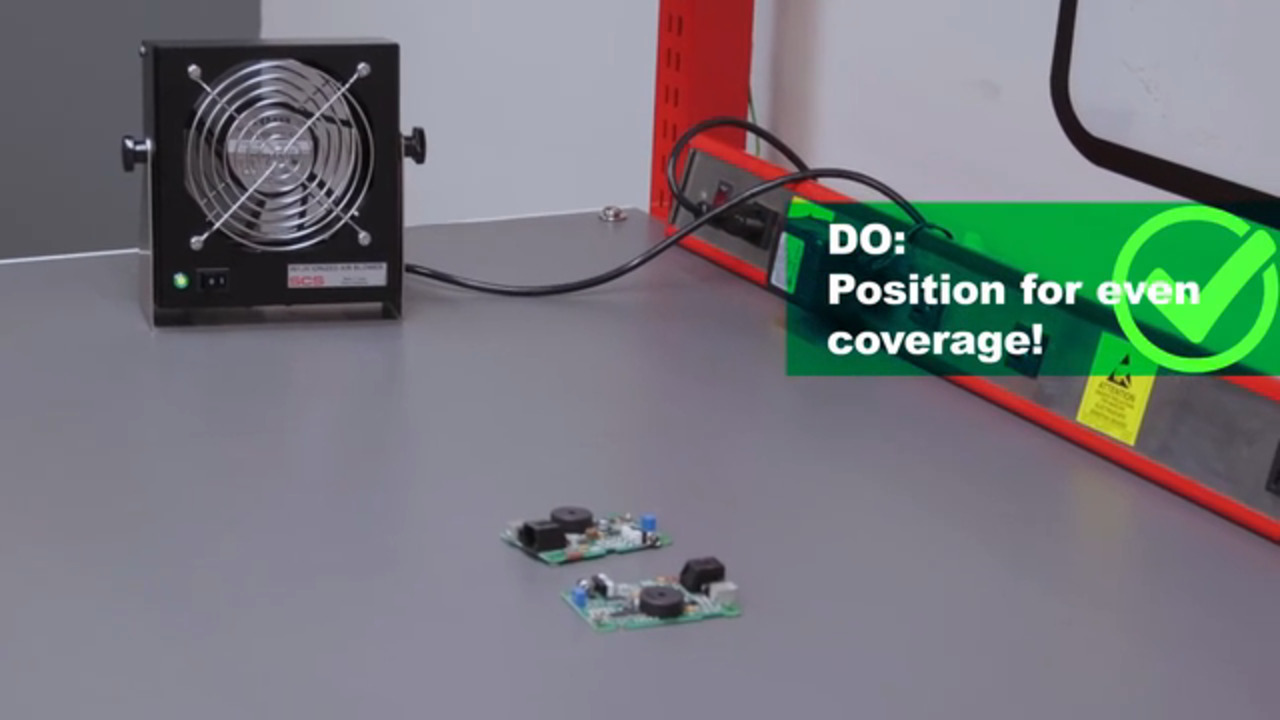 Ionizer Placement in an EPA