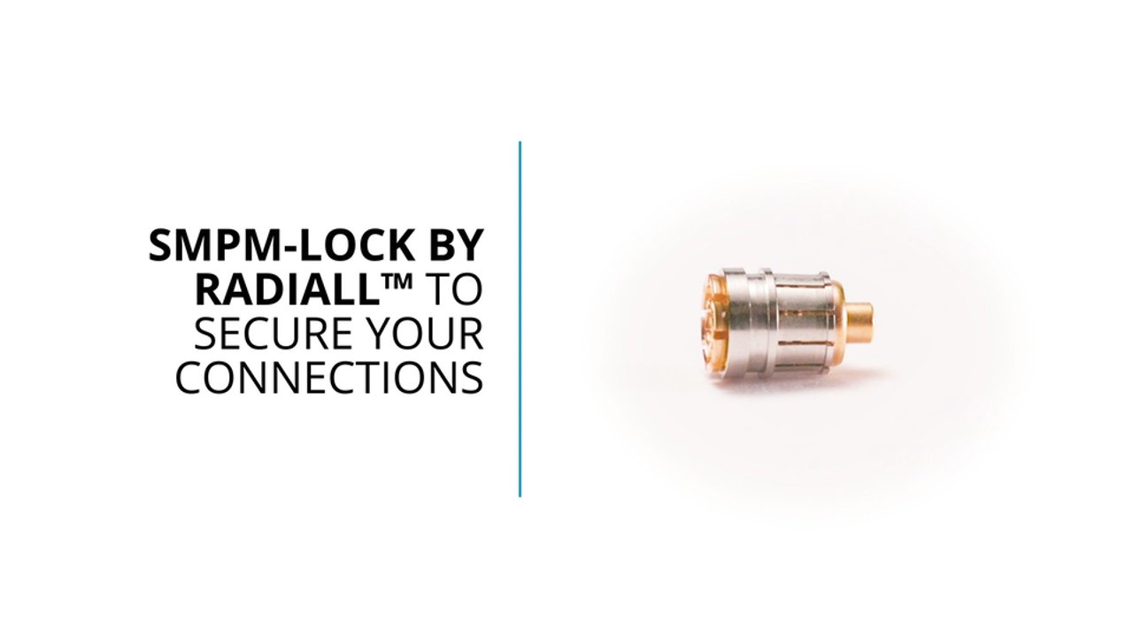 SMPM Lock: Miniature Connector for Secure Connection