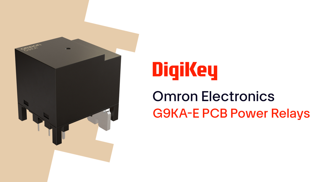 G9KA-E PCB Power Relays from Omron Electronics PIO | DigiKey