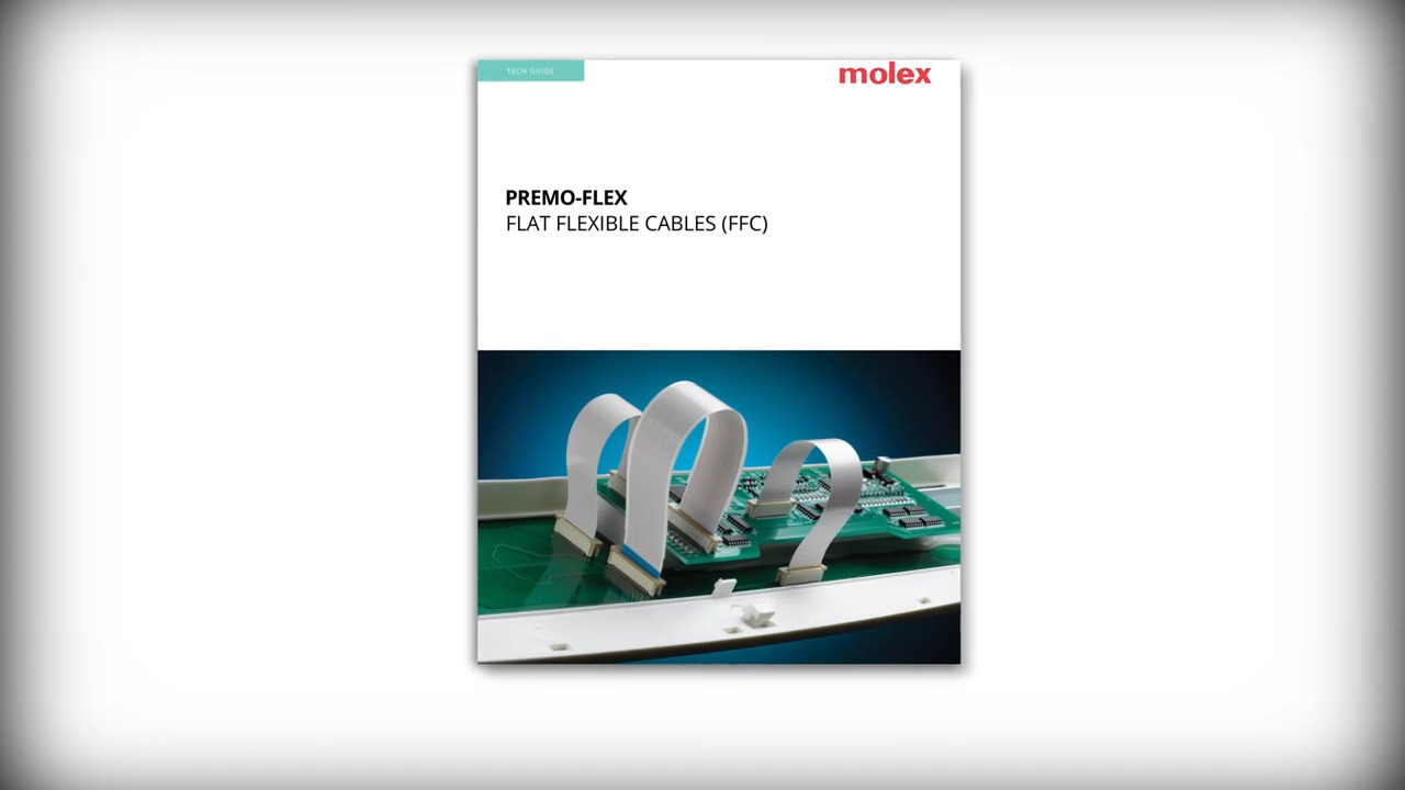 Premo-Flex Flat Flexible Cable (FFC) EMI Solutions