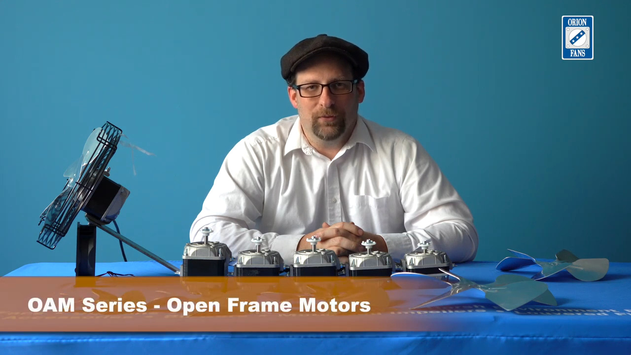 OAM Series - About Open Frame Motors