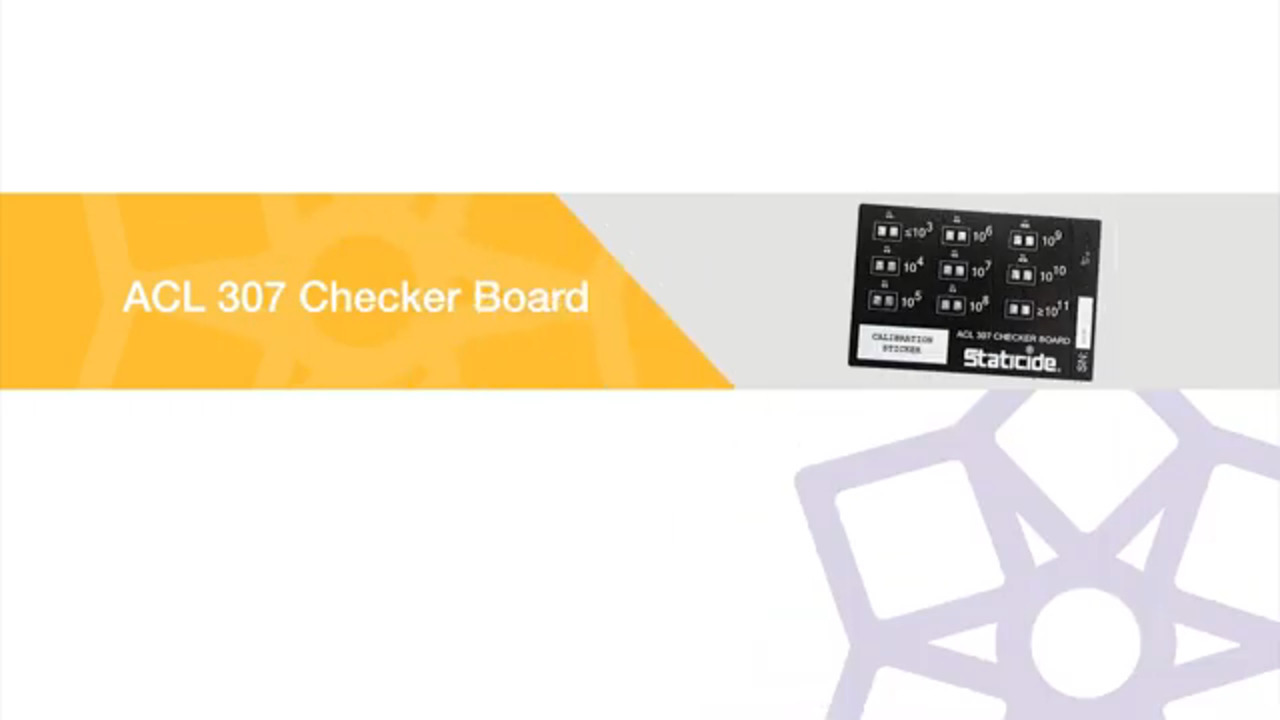 ACL 307 Checker Board Verification Device for the ACL 306 Tester