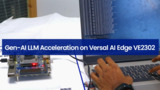 Gen-AI LLM Acceleration on Versal AI Edge VE2302