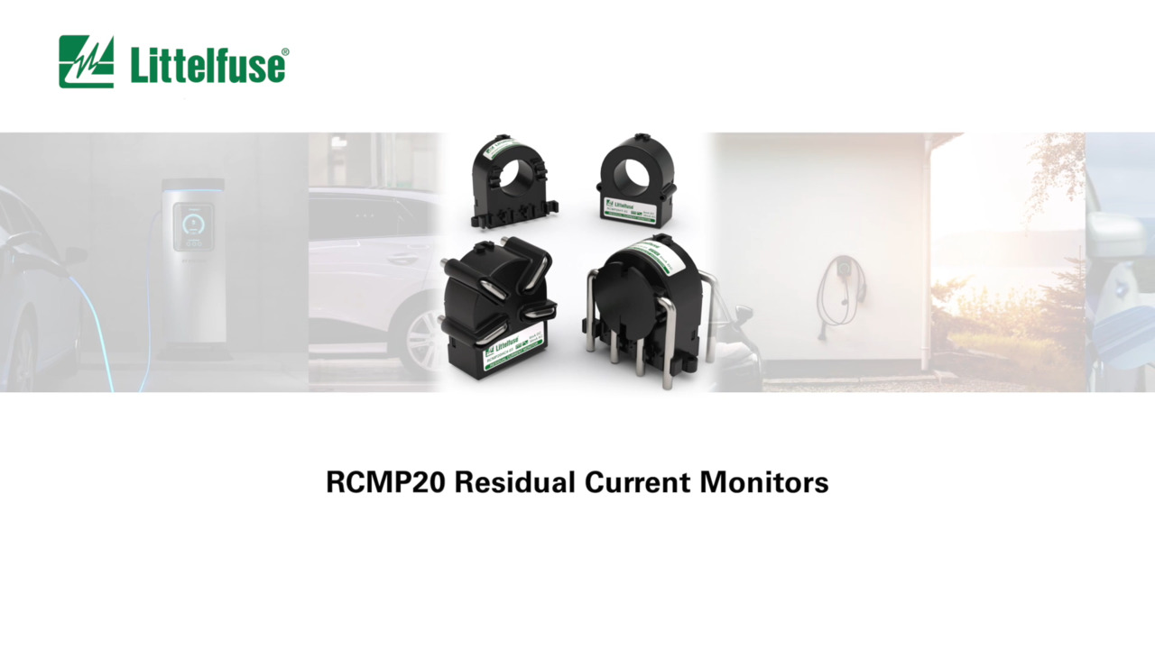 RCMP20 Residual Current Monitors