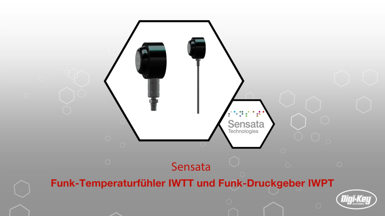 Funk-Temperaturfühler IWTT und Funk-Druckgeber IWPT
