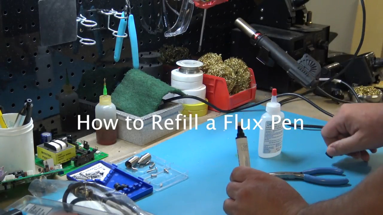 How to Refill a Flux Pen