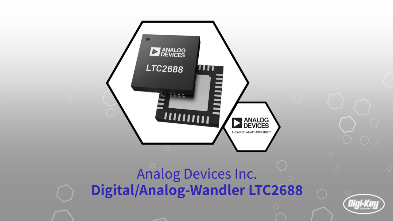 LTC2688 Digital-Analog-Wandler (DAC) | Datasheet Preview