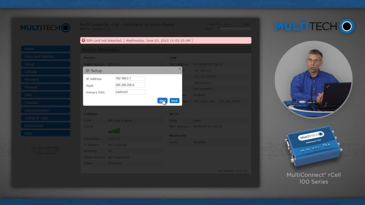 MultiTech MultiConnect rCell 3G HSPA Unboxing and Activation