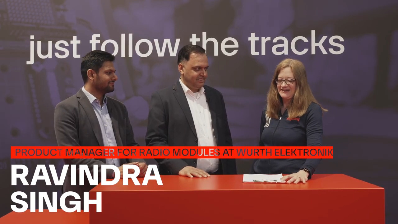DigiKey at embedded world 2026 with Wurth Elektronik Ravindra Singh and Ninad Mehta