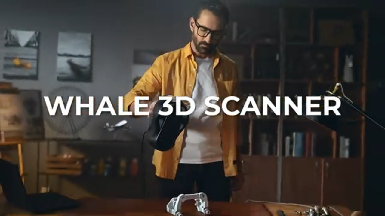 Introducing Whale, 3DMakerpro All-in-one 3D Scanner
