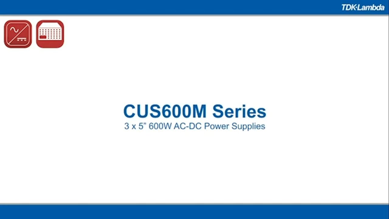 CUS600M Series of Power Supply