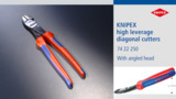 KNIPEX High Leverage Diagonal Cutter 74 22 250 KNIPEX High Leverage Diagonal Cutter 74 22 250