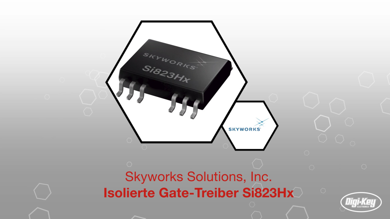 Skyworks Solutions, Inc. Digital-Isolatoren der Familie Si823Hx | Datasheet Preview