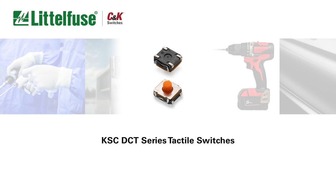 KSC DCT Series Tactile Switch