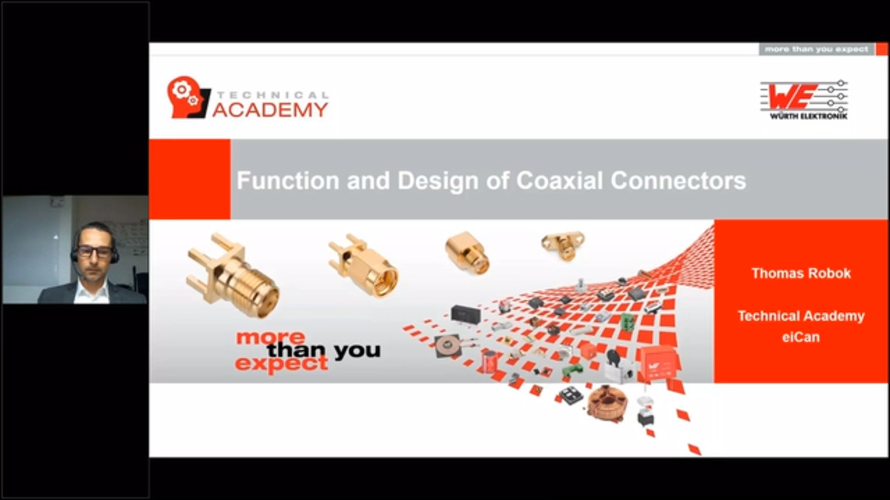 WEbinar Powered by DigiKey: Function and Design of Coaxial Connectors