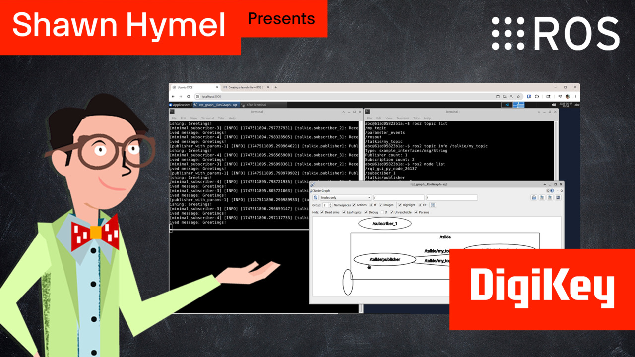 Introduction to ROS Part 9: Launch Files | DigiKey