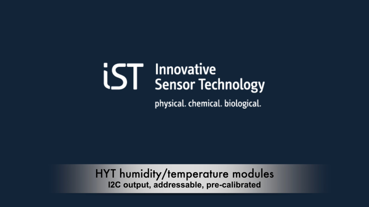 HYT Series Humidity and Temperature Sensor Modules