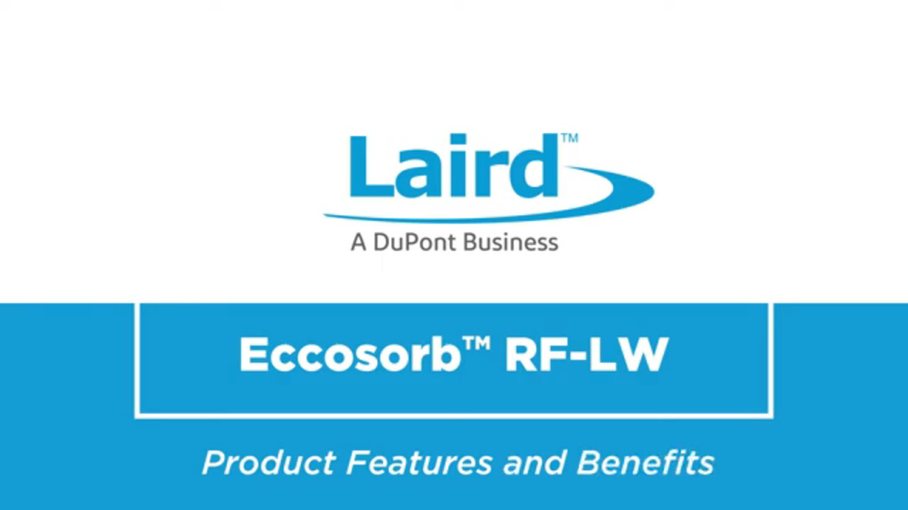 Laird Eccosorb RF-LW Light Weight EMI Noise Suppression Absorber