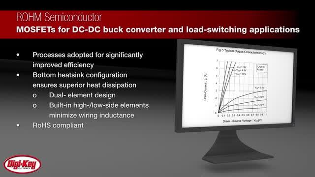 ROHM MOSFETs for DC-DC Converter & Load Switch Applications | DigiKey Daily