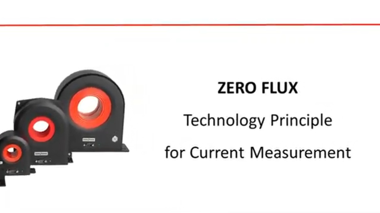 Zero Flux Current Transducer Principle