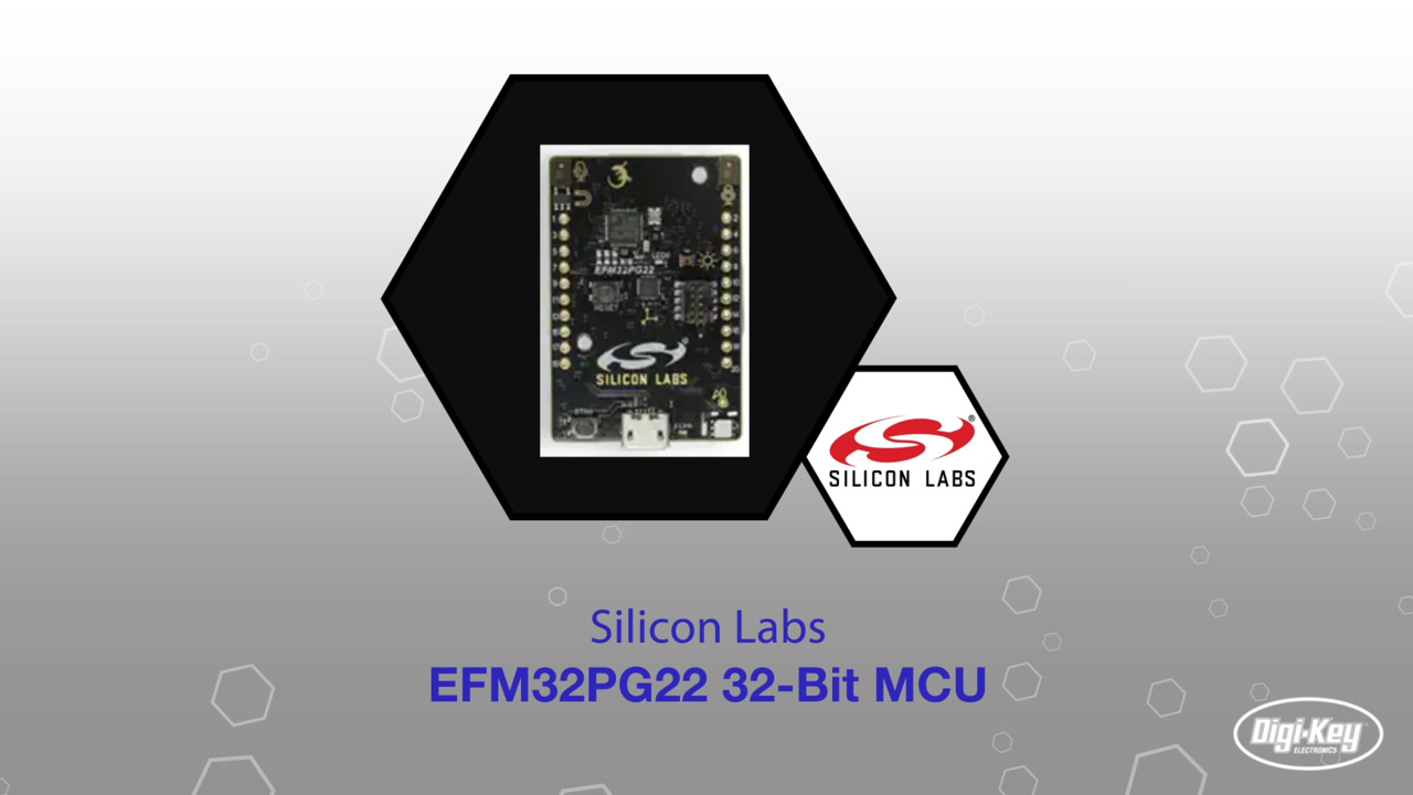 EFM32PG22 32-Bit MCU | Datasheet Preview