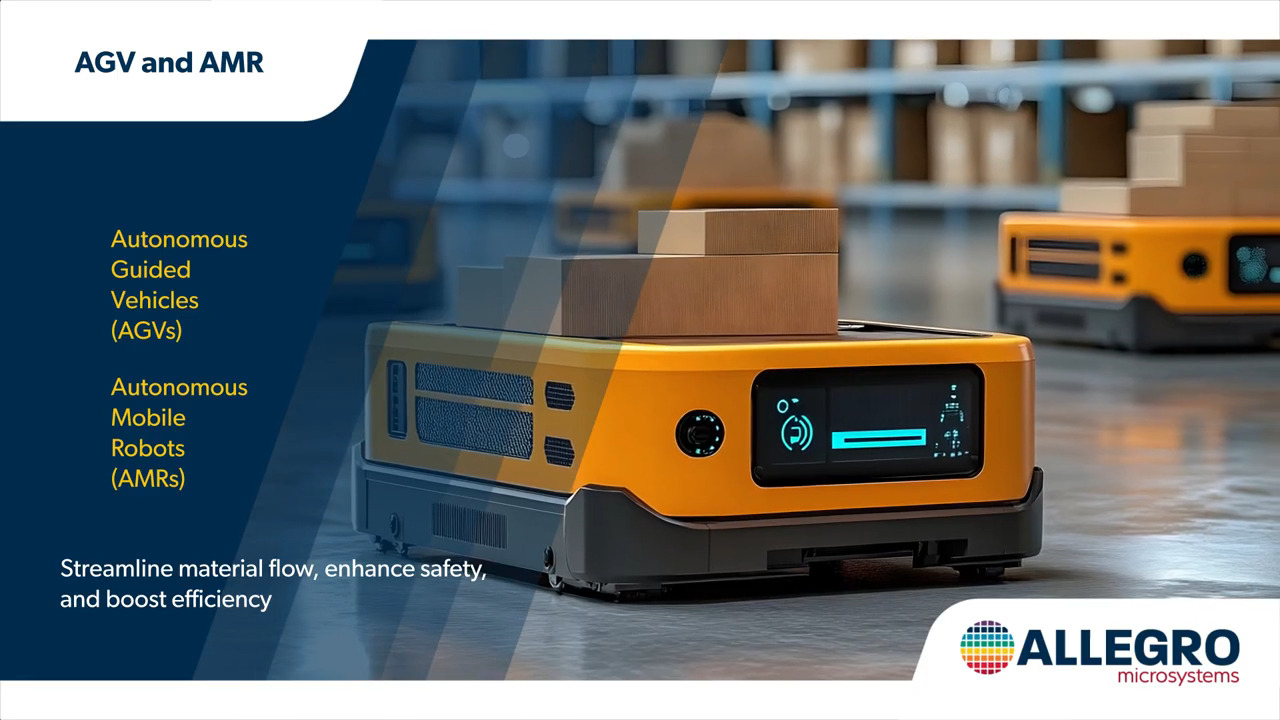AGV and AMR Application Video
