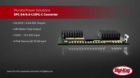 Murata SPC-54/4.4-L12PG-C Converter | DigiKey Daily