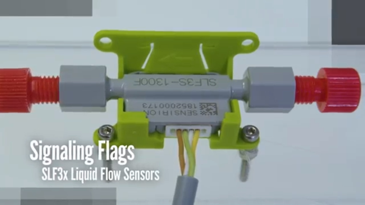 Sensirion Liquid Flow Sensors: Signaling Flags