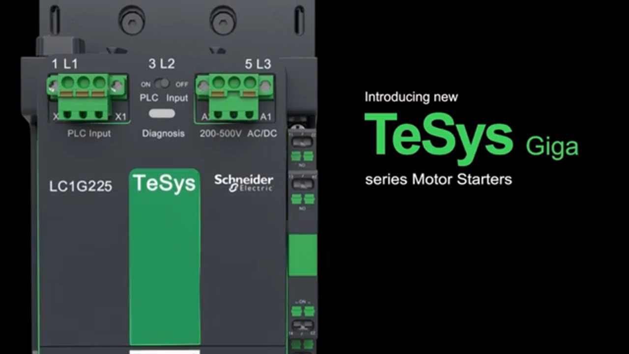 The New Generation of TeSys Giga Series Motor Starters | Schneider Electric