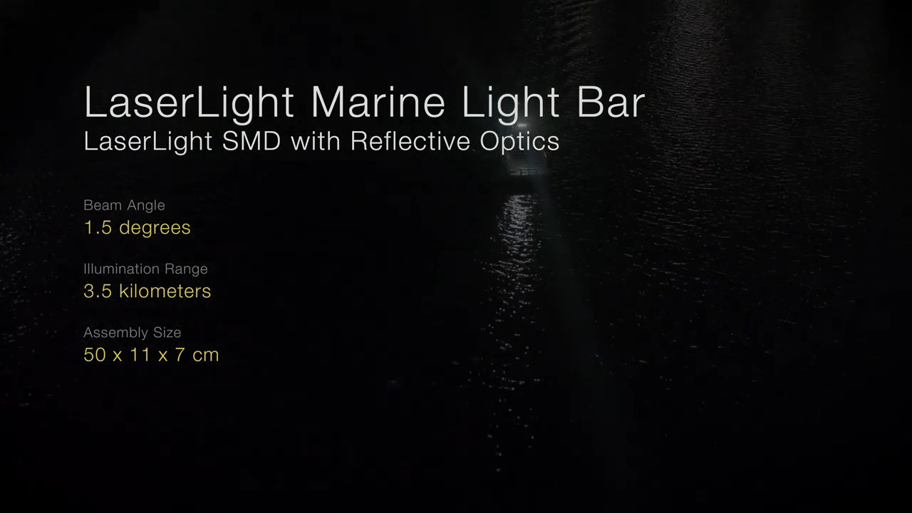 SLD Laser - LaserLight Marine Light Bar - 3.5km