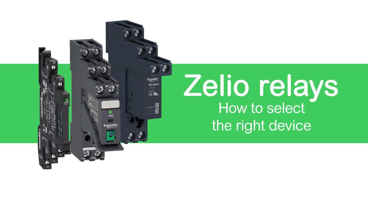 How-to select the right Zelio Relays delivering outstanding performances