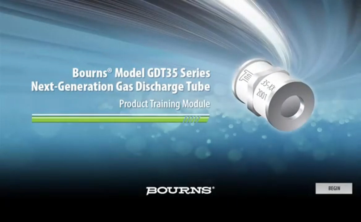 Bourns® GDT35 Series Next-Generation Gas Discharge Tube