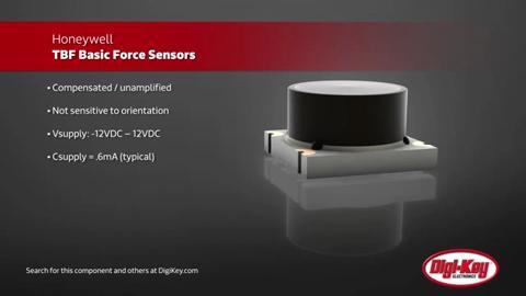 Honeywell TBF Basic Force Sensor│DigiKey Daily