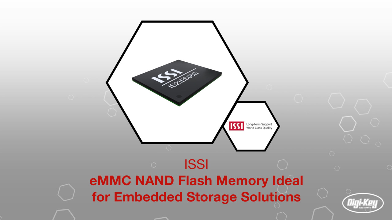 ISSI eMMC NAND Flash Memory Ideal for Embedded Storage Solutions | Datasheet Preview