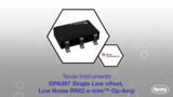 OPA397 Single Low offset, Low Noise RRIO e-trim™ Op-Amp | Datasheet Preview OPA397 Single Low offset, Low Noise RRIO e-trim™ Op-Amp | Datasheet Preview