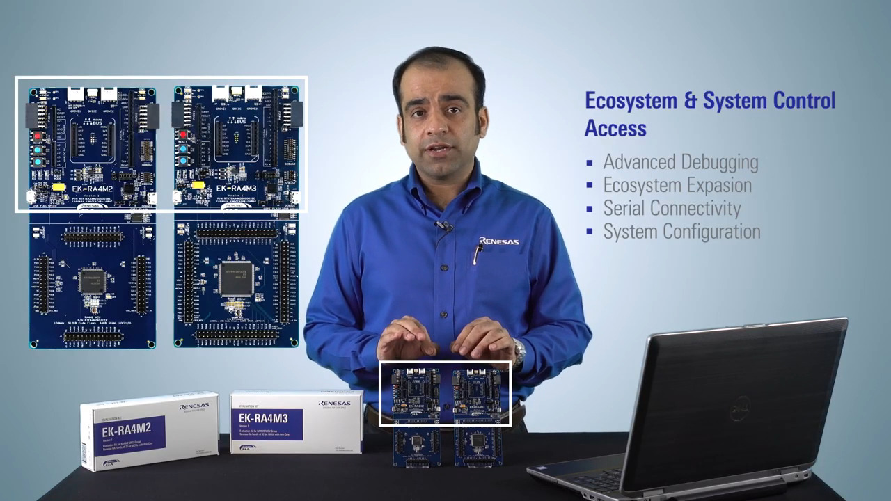 Getting Started with Renesas RA4 100MHz Family of Arm® Cortex®-M based MCUs Kits