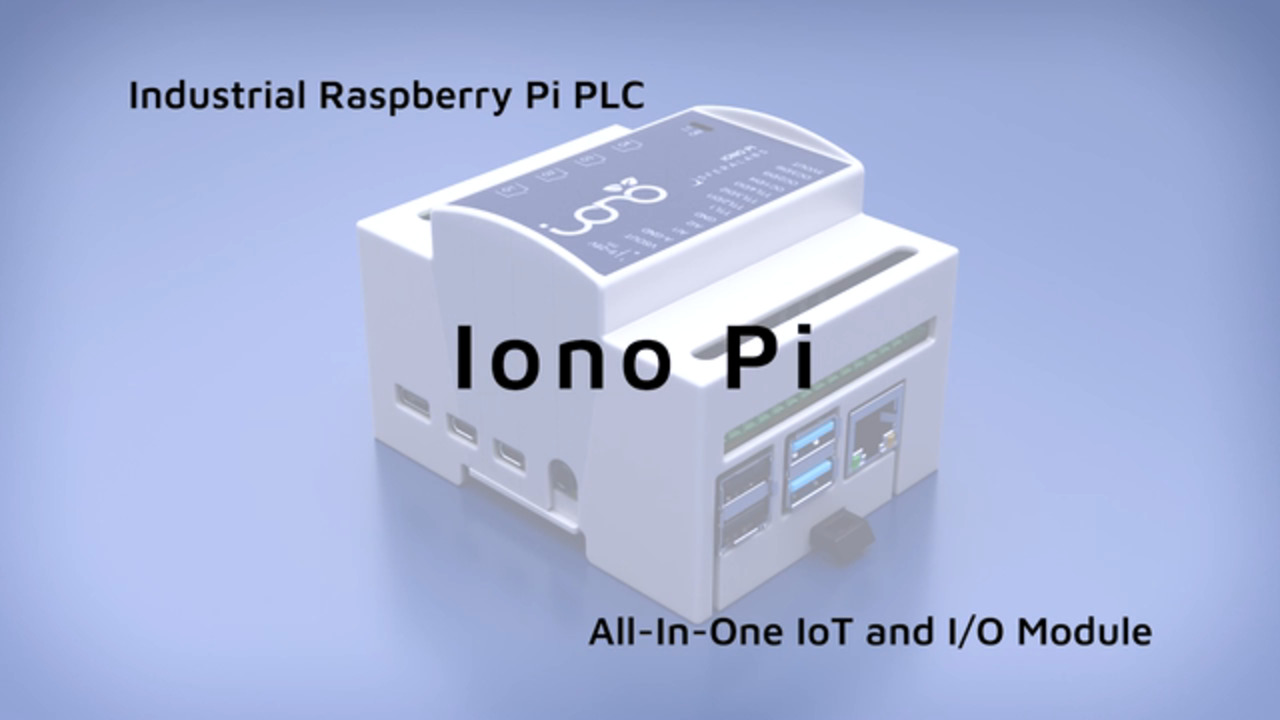 Industrial Raspberry Pi PLC with digital/analog I/O 4 relays I2C 1-Wire Wiegand RTC Wide-range PSU