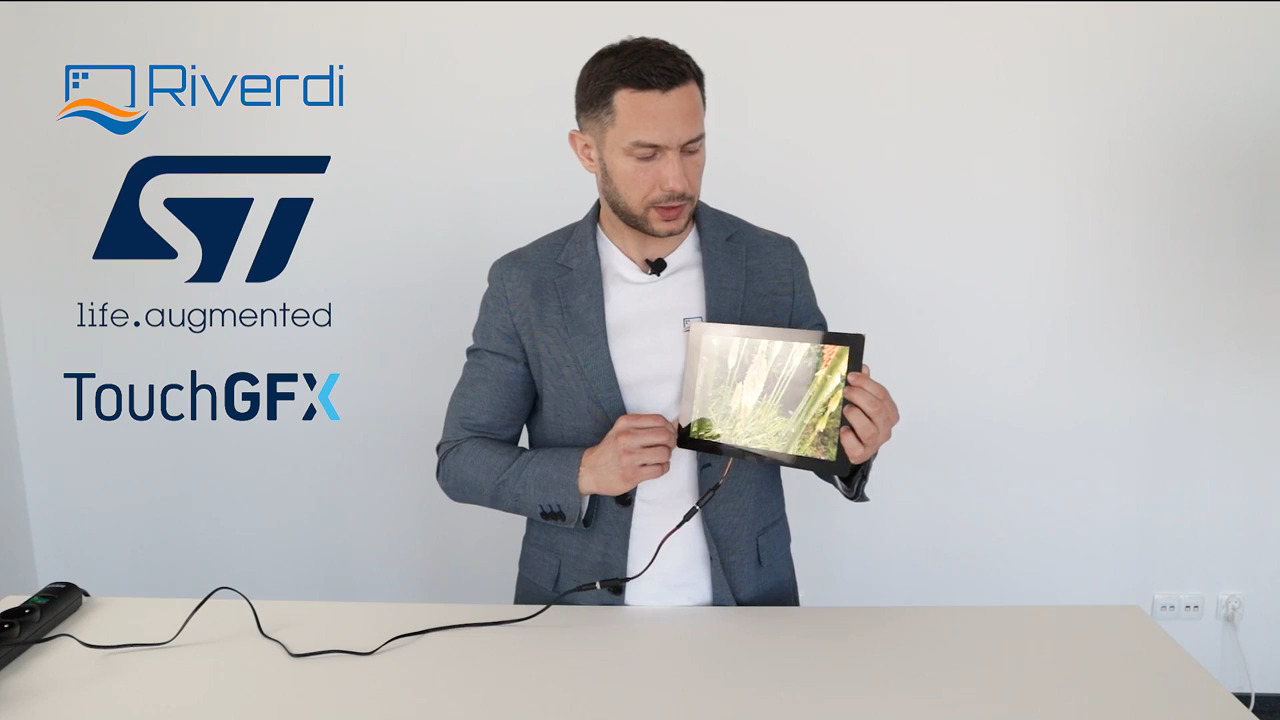 STM32 Embedded Display plays 1280x800!