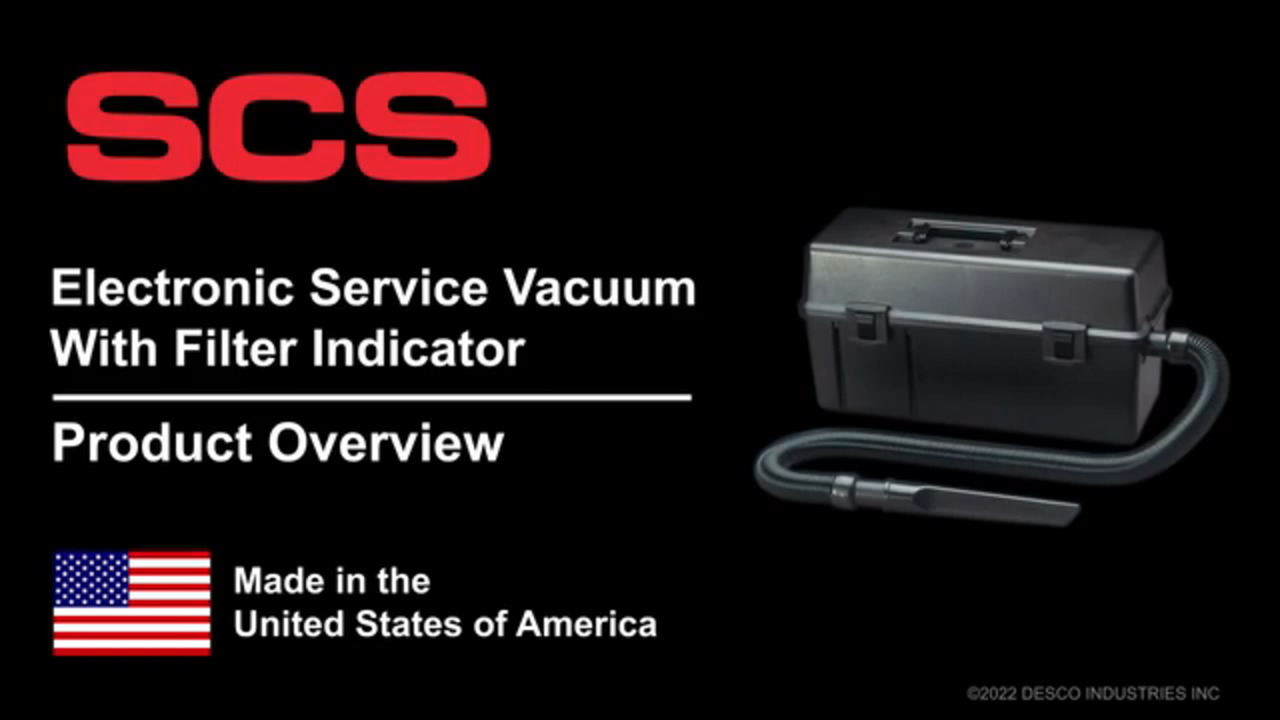 SCS Electronic Service Vacuums