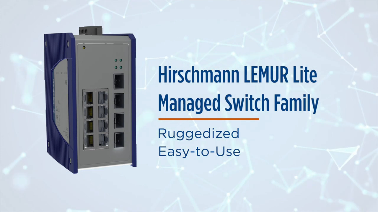 Hirschmann LEMUR Lite Managed Switches